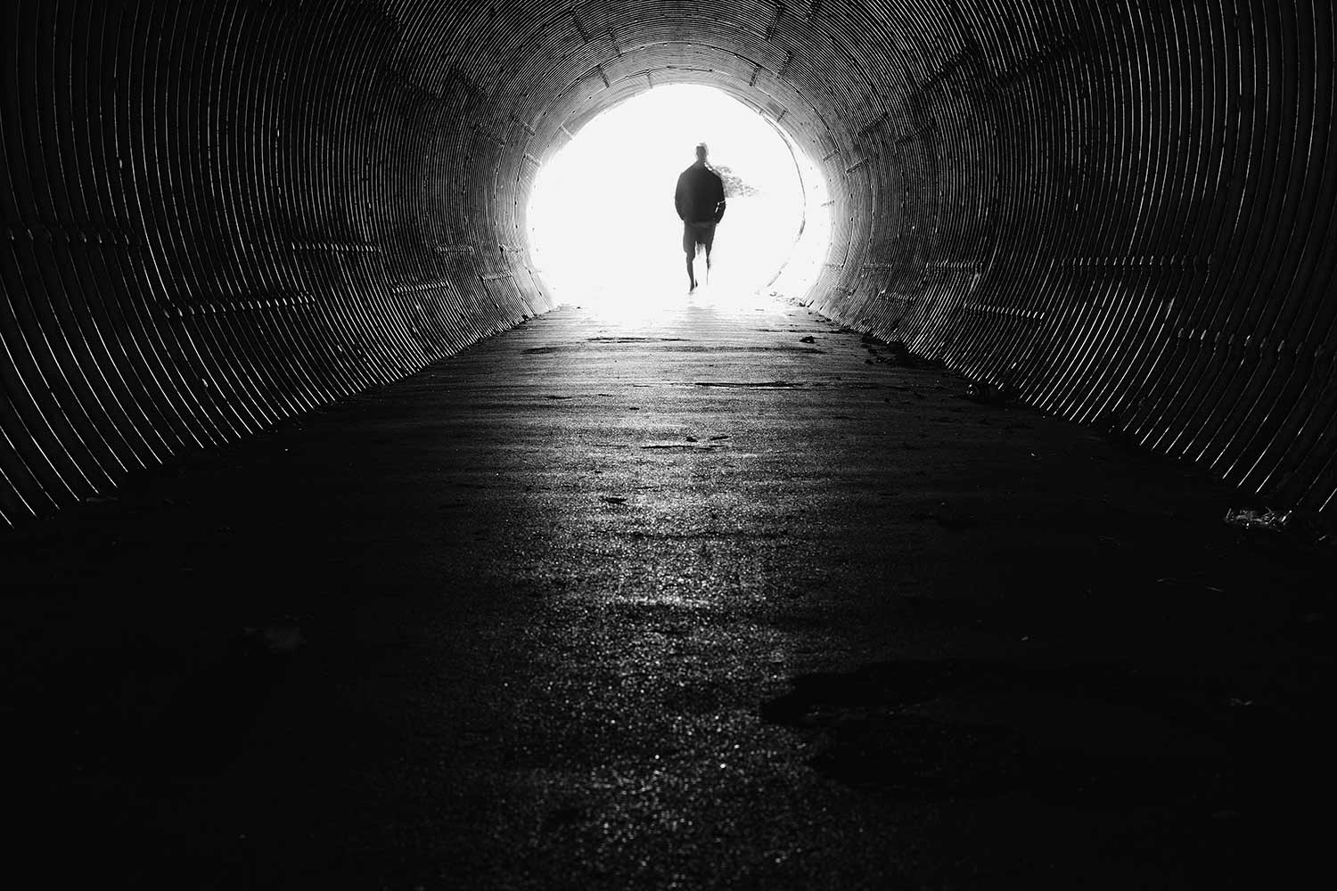 Dark tunnel, light at the end
